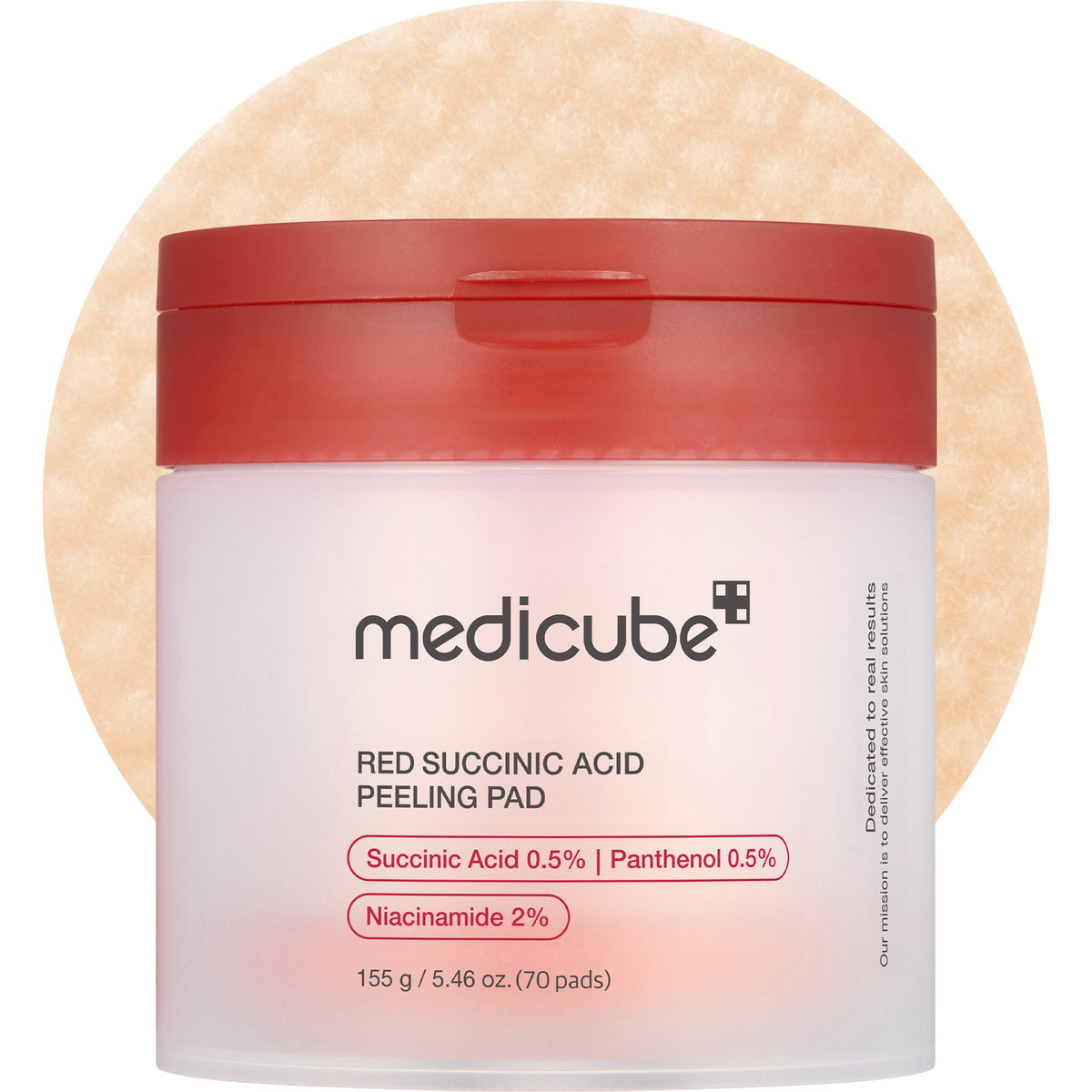 Red Succinic Acid Panthenol Pads P8