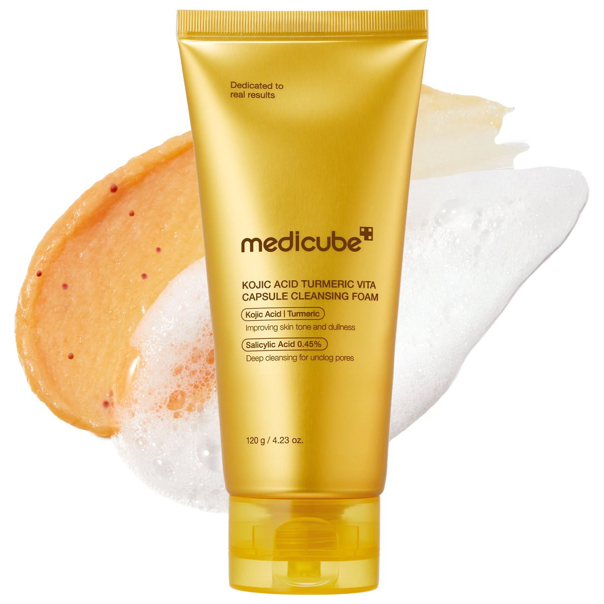 Kojic Acid Turmeric Vita Capsule Foam Cleanser D0