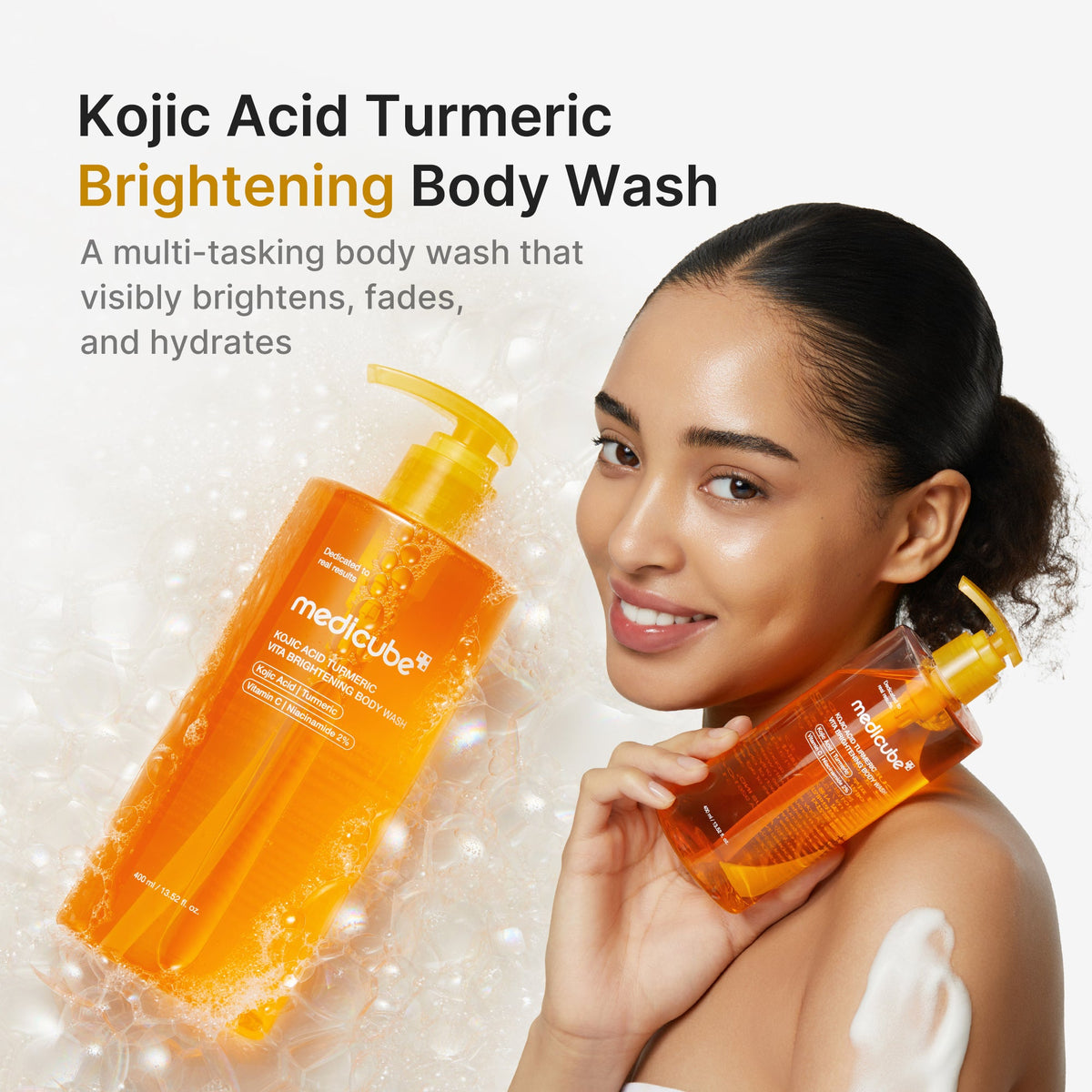Kojic Acid Turmeric Brightening Body Wash H9
