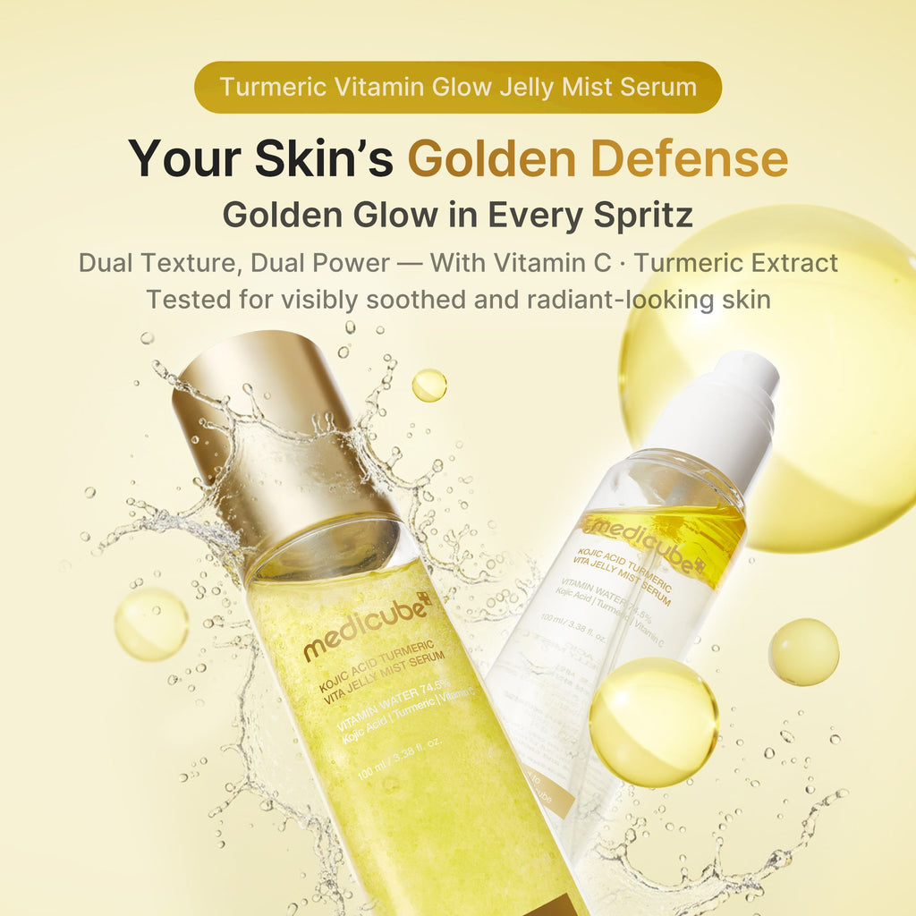 Kojic Acid Turmeric Vitamin Gold Jelly Mist Serum M5