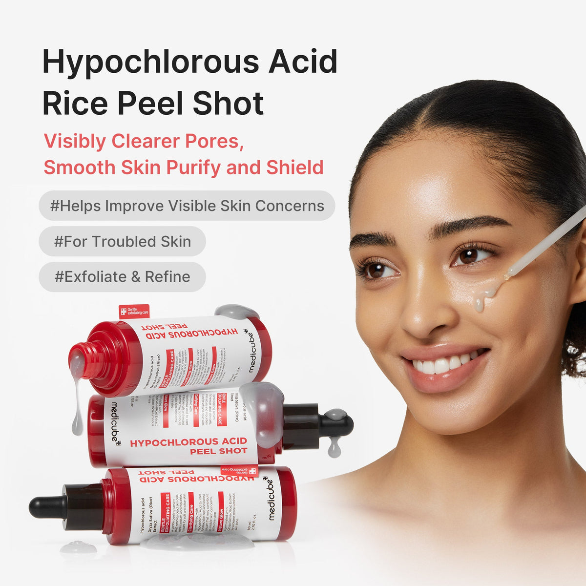 Hypochlorous Acid Rice Peel Shot G6