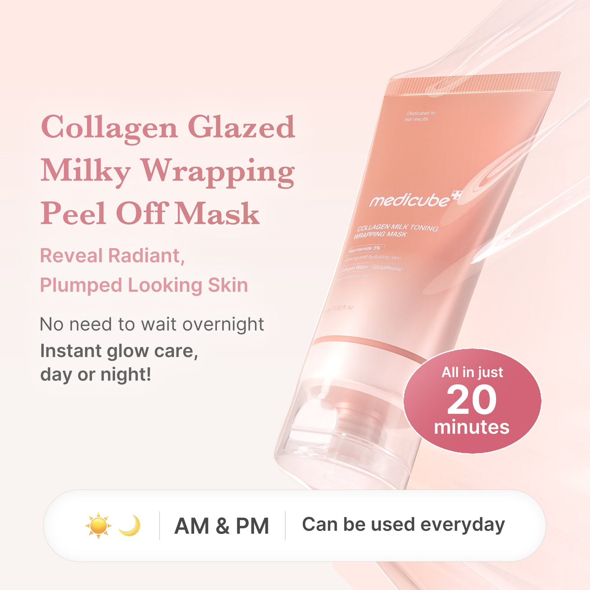 Collagen Milky Glow Daytime Wrapping Mask Z5