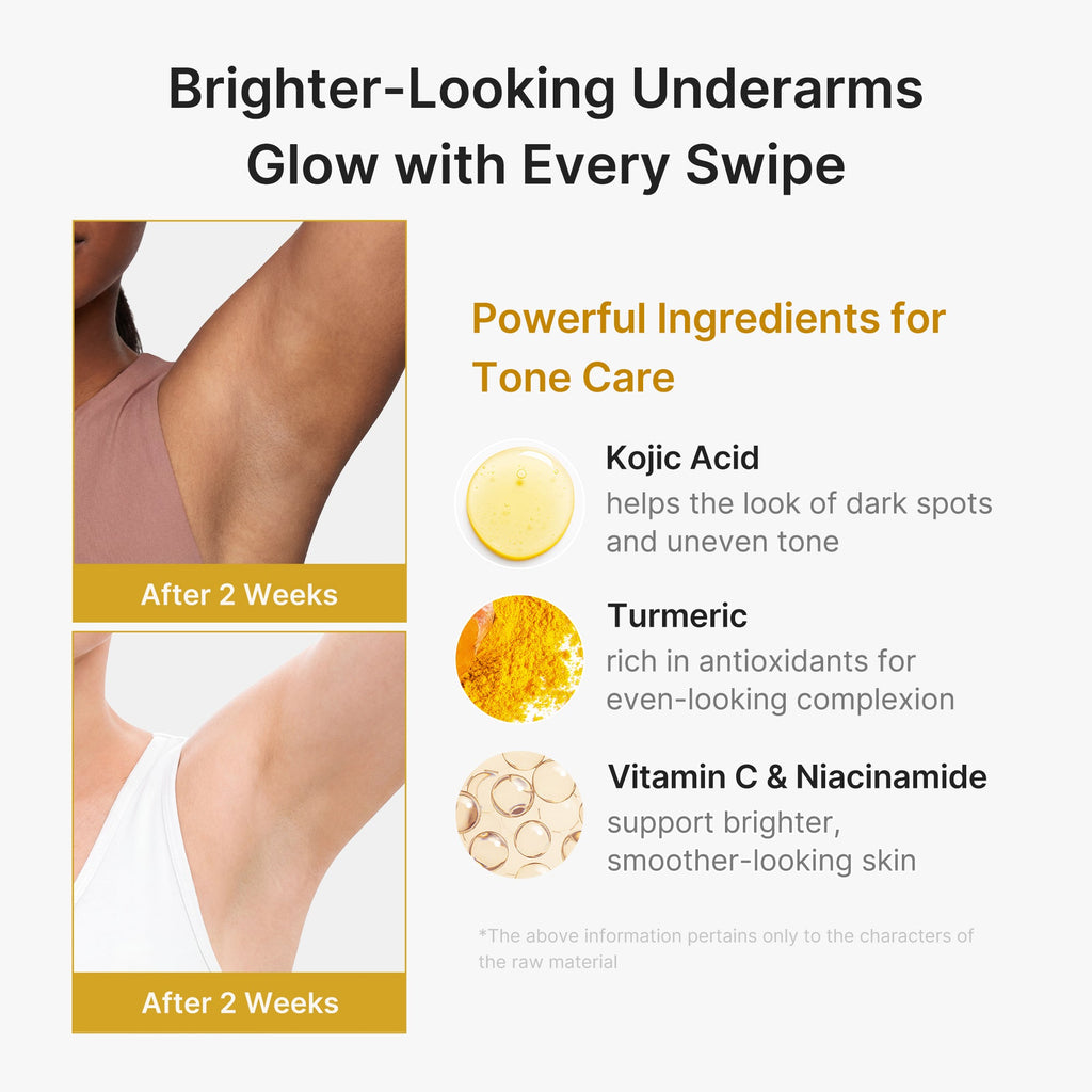 Kojic Acid Brightening Deodorant (Vanilla & Pistachio) U7