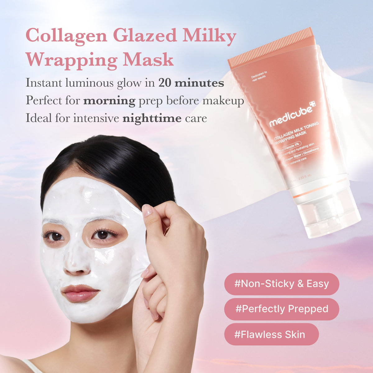 Collagen Milky Glow Daytime Wrapping Mask Z5