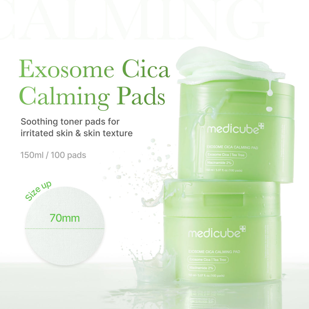 Exosome Cica Calming Toner Pads K8