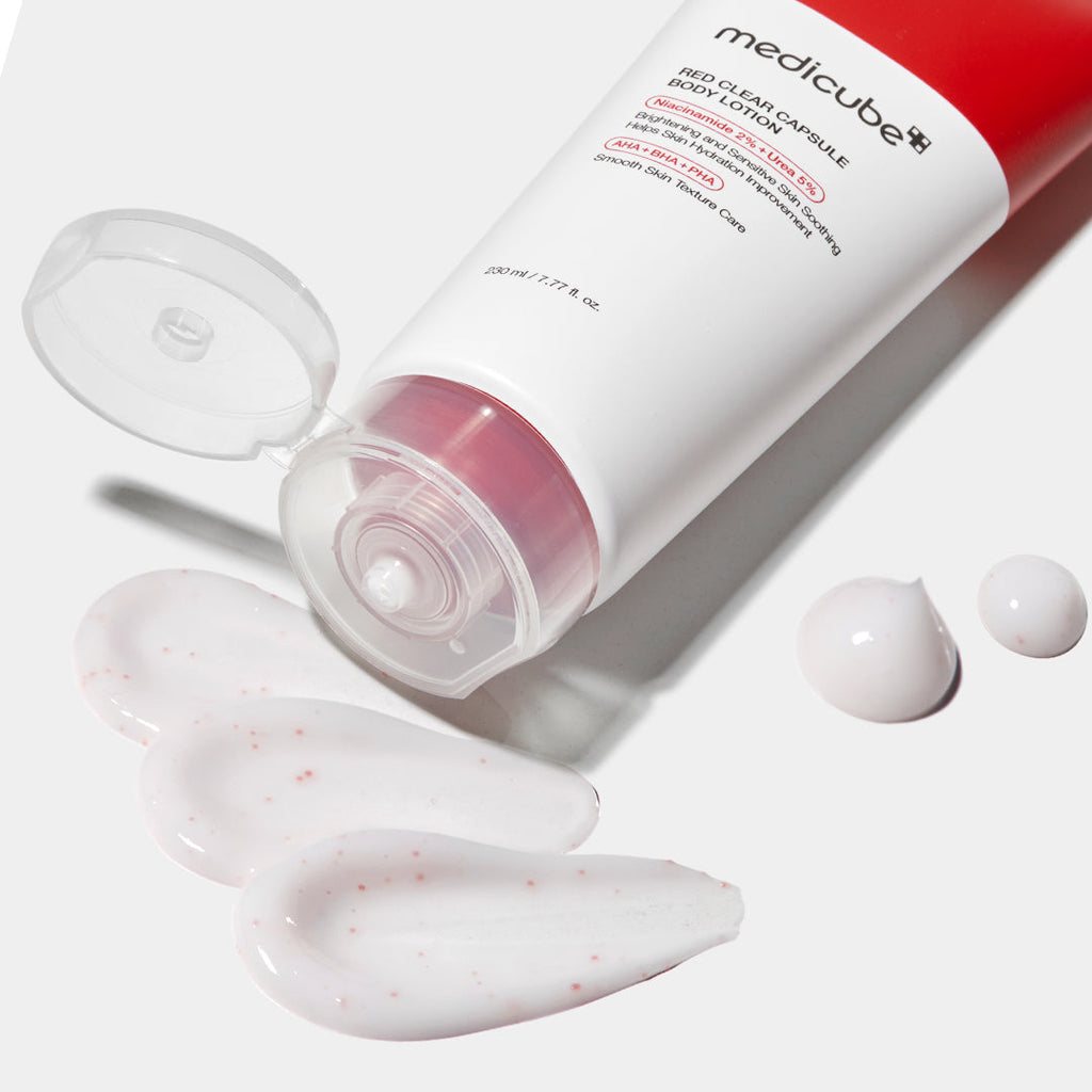 Red Clear Capsule Body Lotion R9