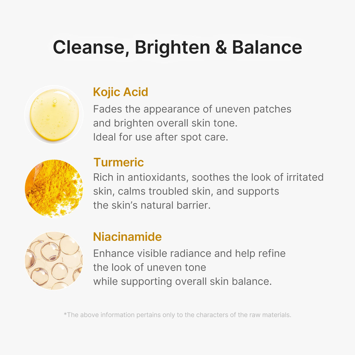 Kojic Acid Turmeric Vita Capsule Foam Cleanser D0