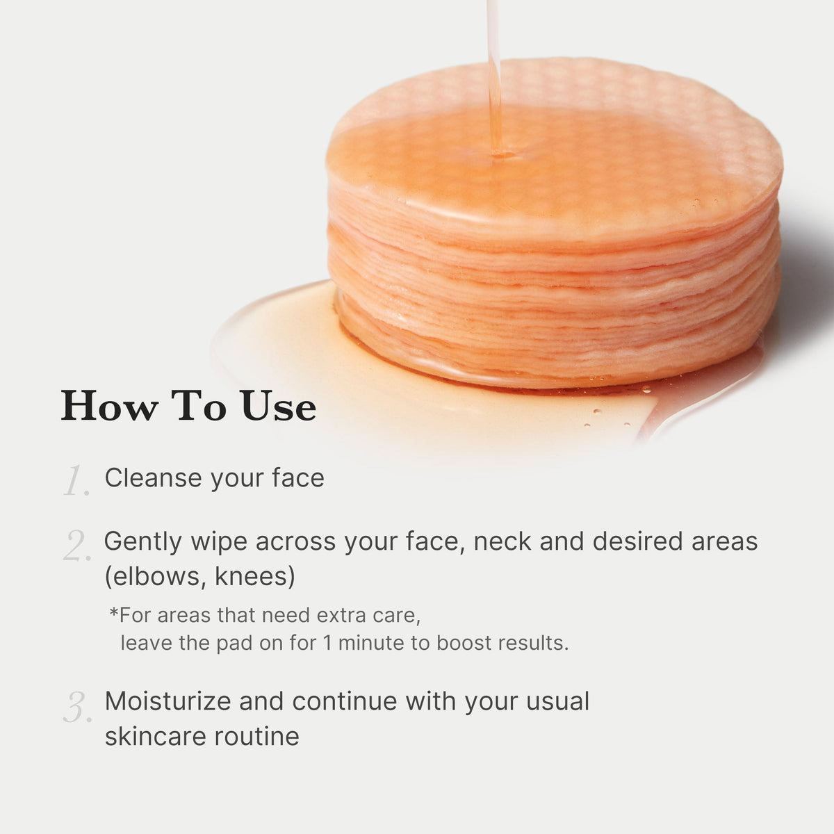 Red Succinic Acid Panthenol Pads B6