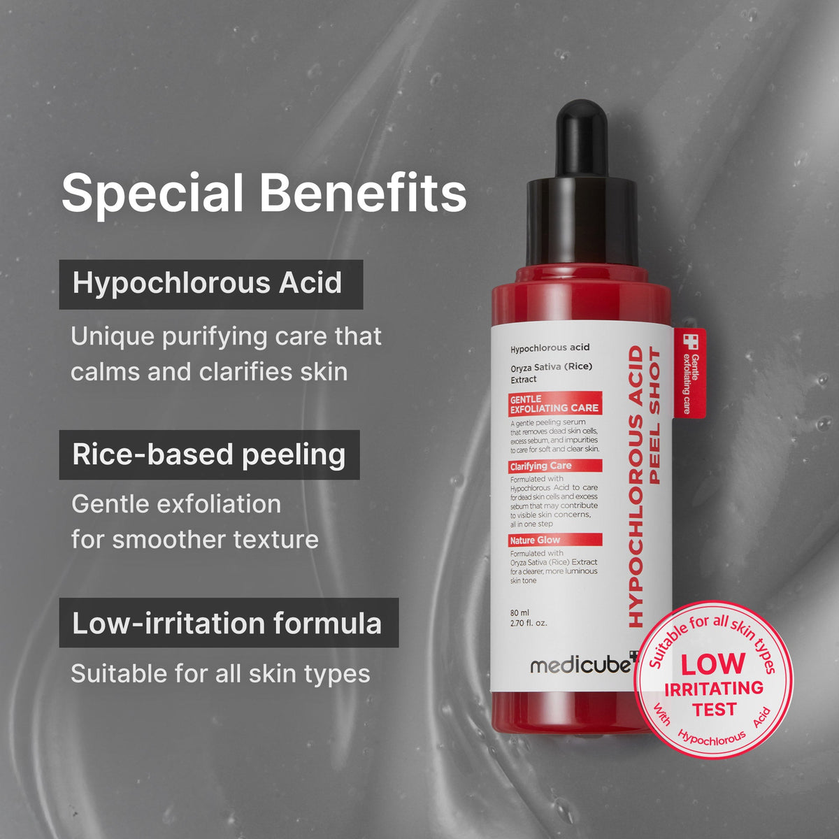 Hypochlorous Acid Rice Peel Shot G6