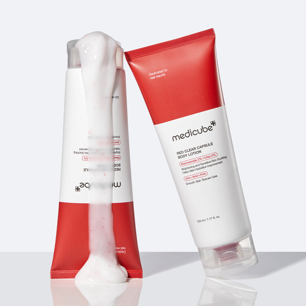 Red Clear Capsule Body Lotion R9