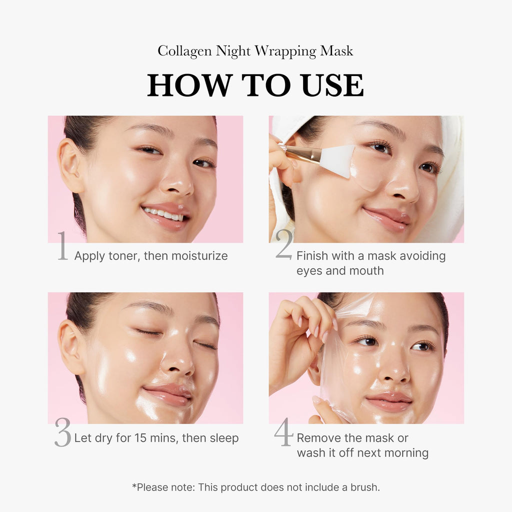 Collagen Night Wrapping Mask F5
