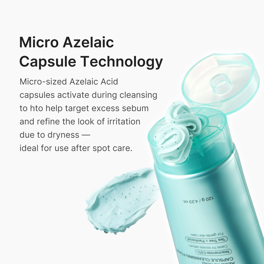 Azelaic Acid Capsule Foam Cleanser T6