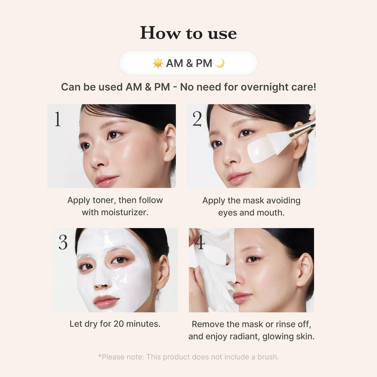 Collagen Milky Glow Daytime Wrapping Mask Z5