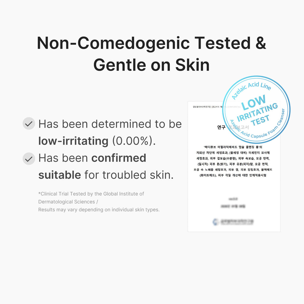 Azelaic Acid Capsule Foam Cleanser T6