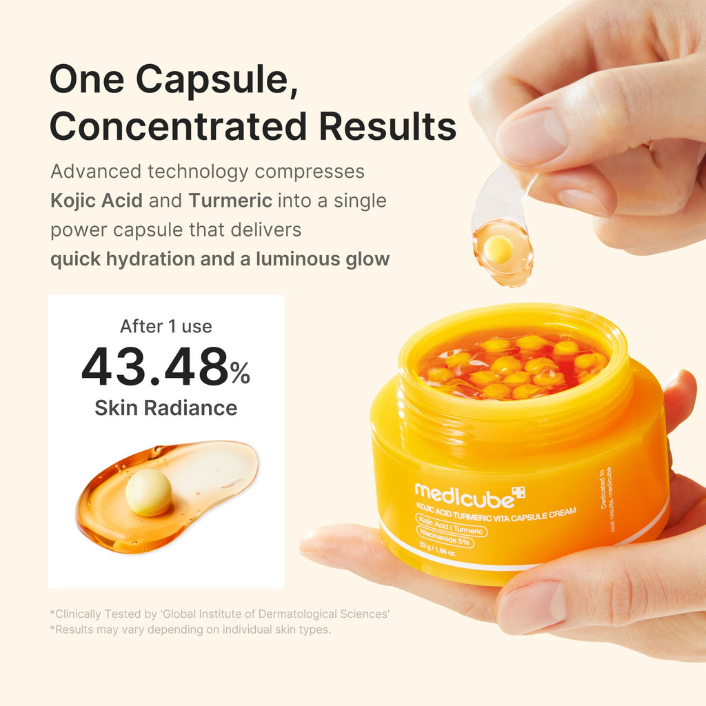Kojic Acid Turmeric Vita Capsule Cream Y5