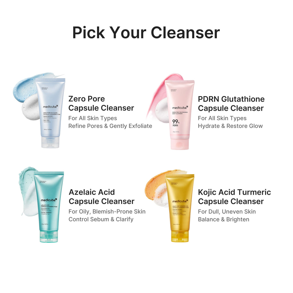 Kojic Acid Turmeric Vita Capsule Foam Cleanser D0