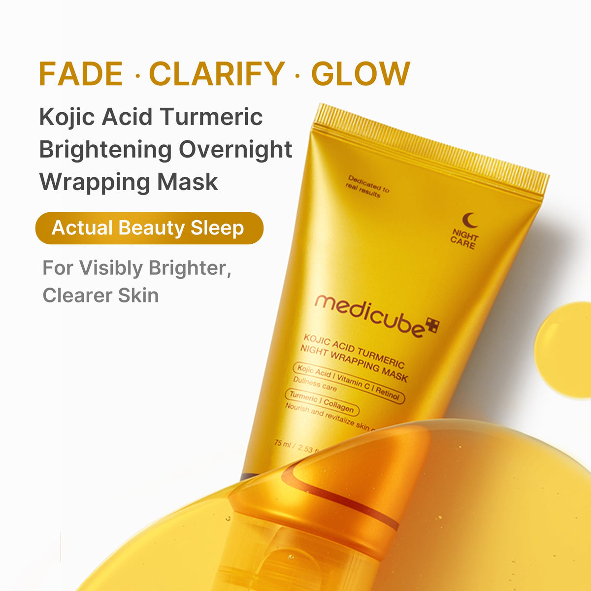 Kojic Acid Turmeric Overnight Wrapping Mask I7