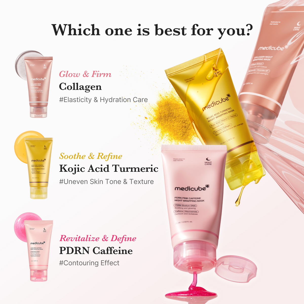 Kojic Acid Turmeric Overnight Wrapping Mask I7