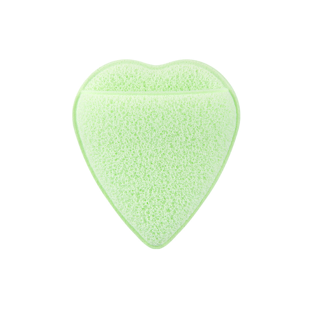 Clover Heart Facial Sponge M1