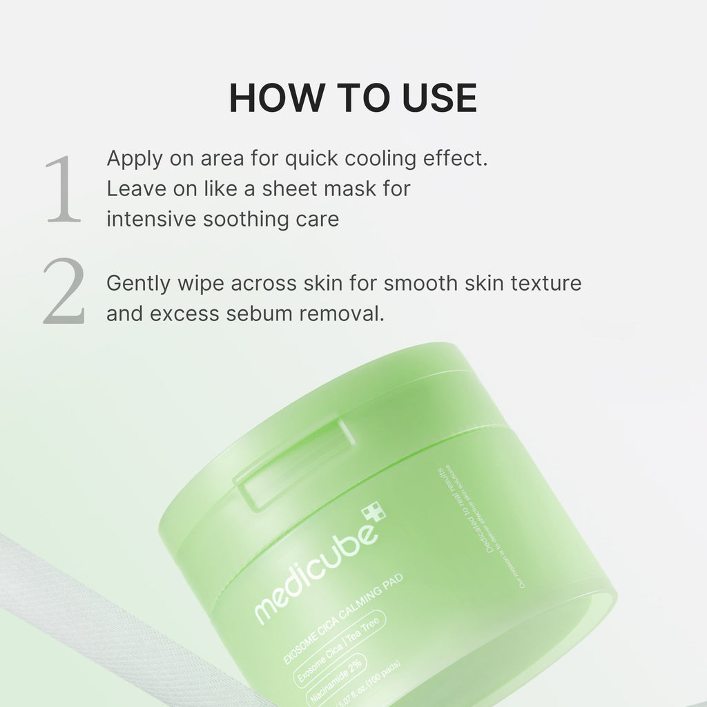 Exosome Cica Calming Toner Pads K8