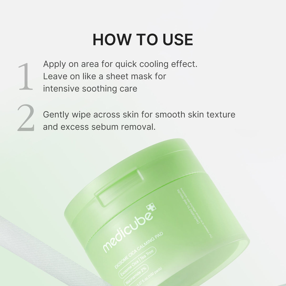 Exosome Cica Calming Toner Pads K8