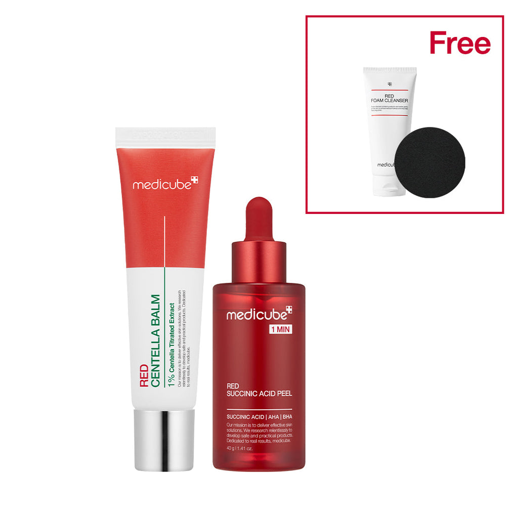 21% Red Succinic Acid Cleansing Booster Serum J8