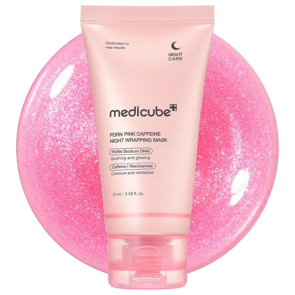 PDRN Pink Caffeine Overnight Wrapping Mask A5