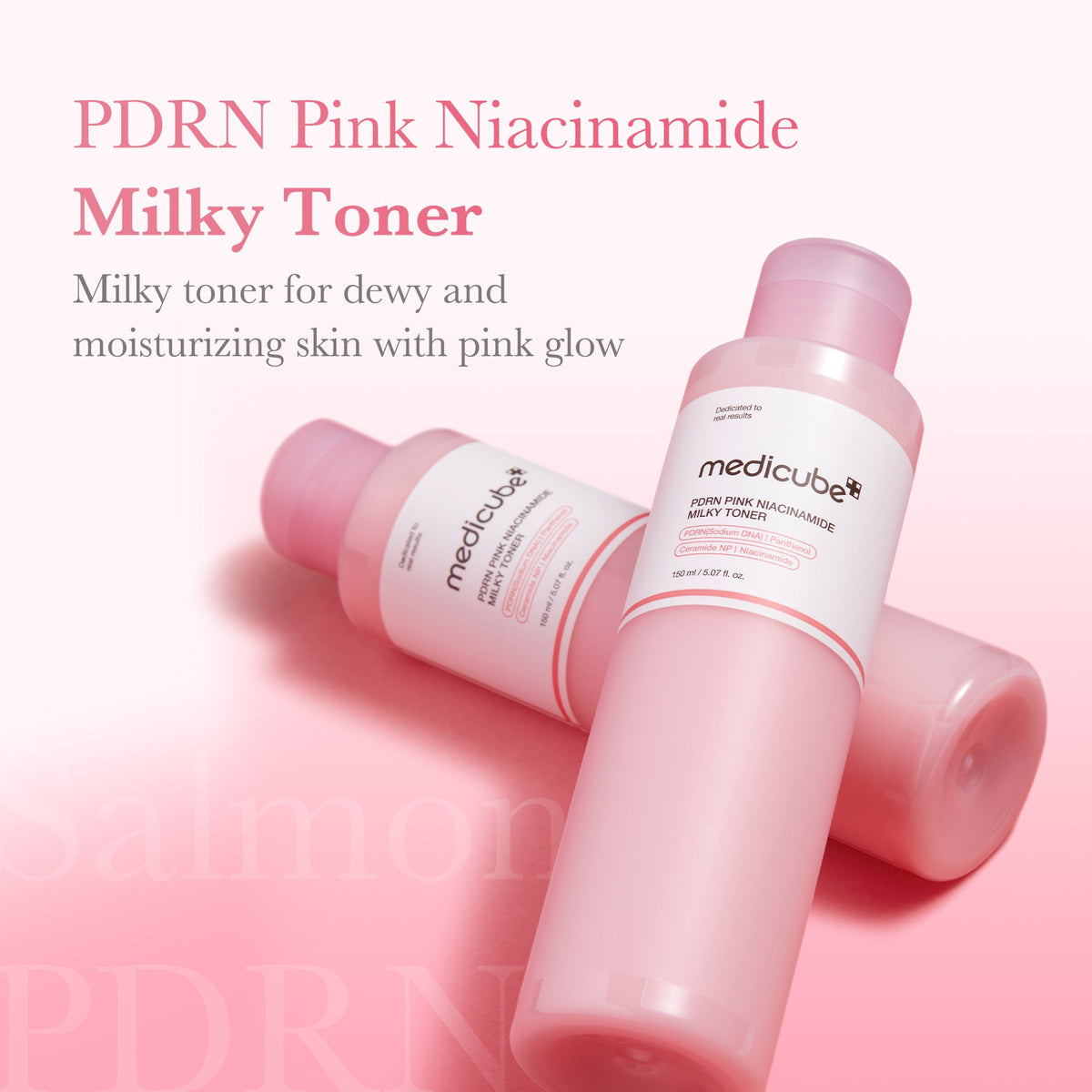 PDRN Pink Niacinamide Milky Toner K3
