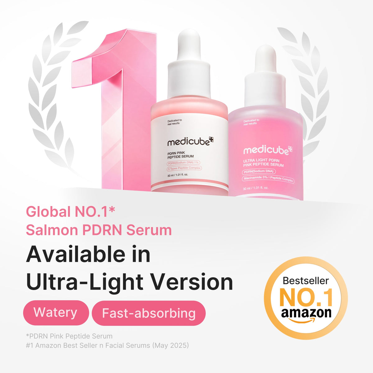 Ultra Light PDRN Pink Peptide Serum C3