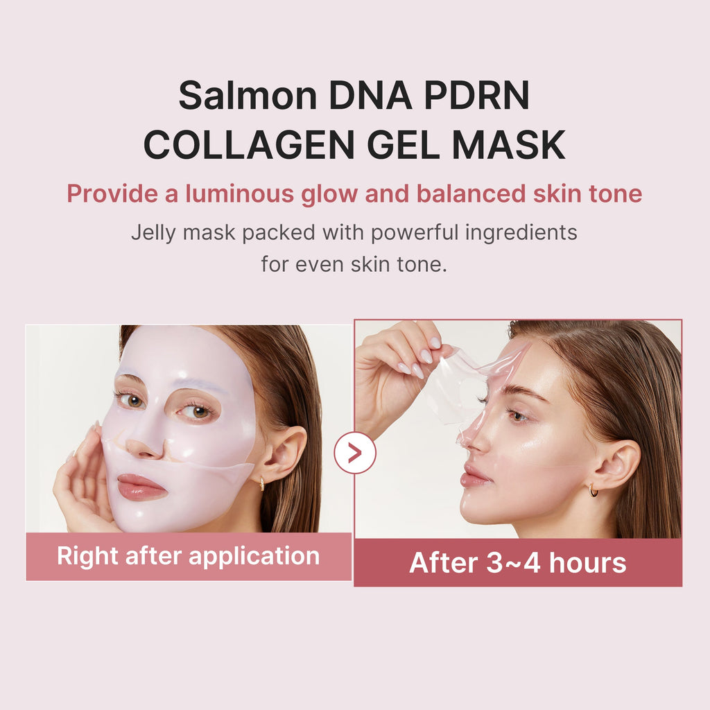 Salmon PDRN Pink Collagen Jelly Gel Mask V1