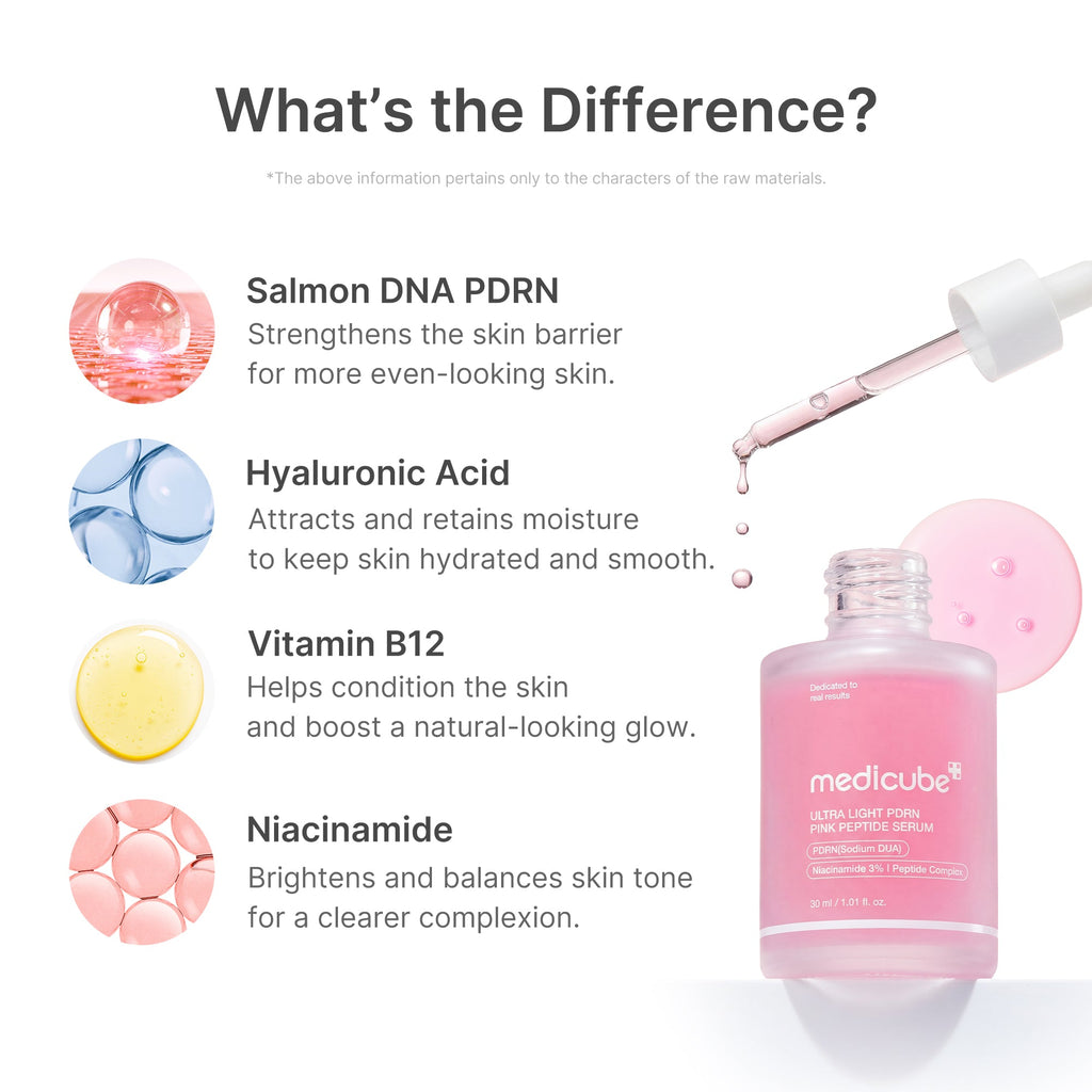 Ultra Light PDRN Pink Peptide Serum C3