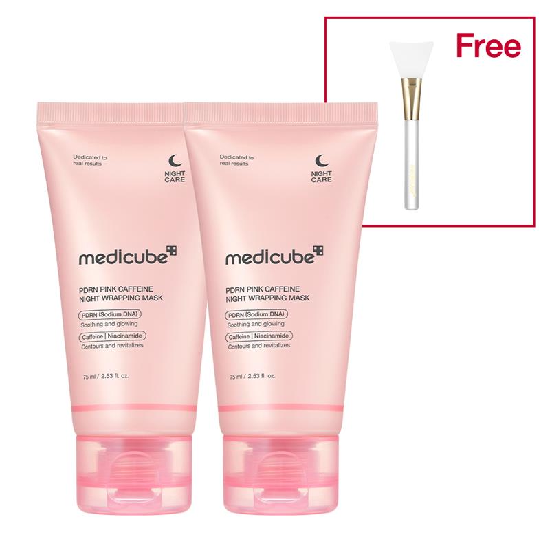 PDRN Pink Caffeine Overnight Wrapping Mask A5