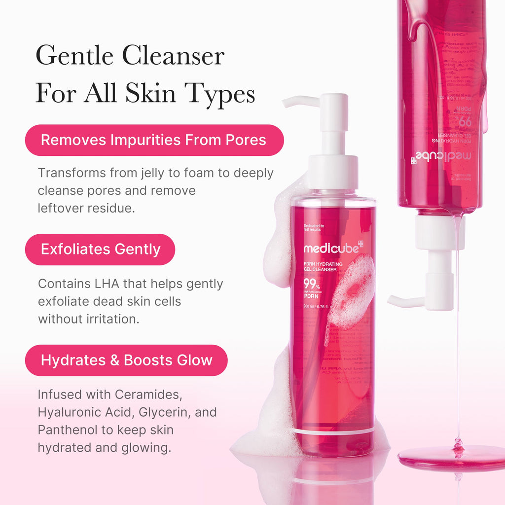 PDRN Pink Gel Cleanser W4