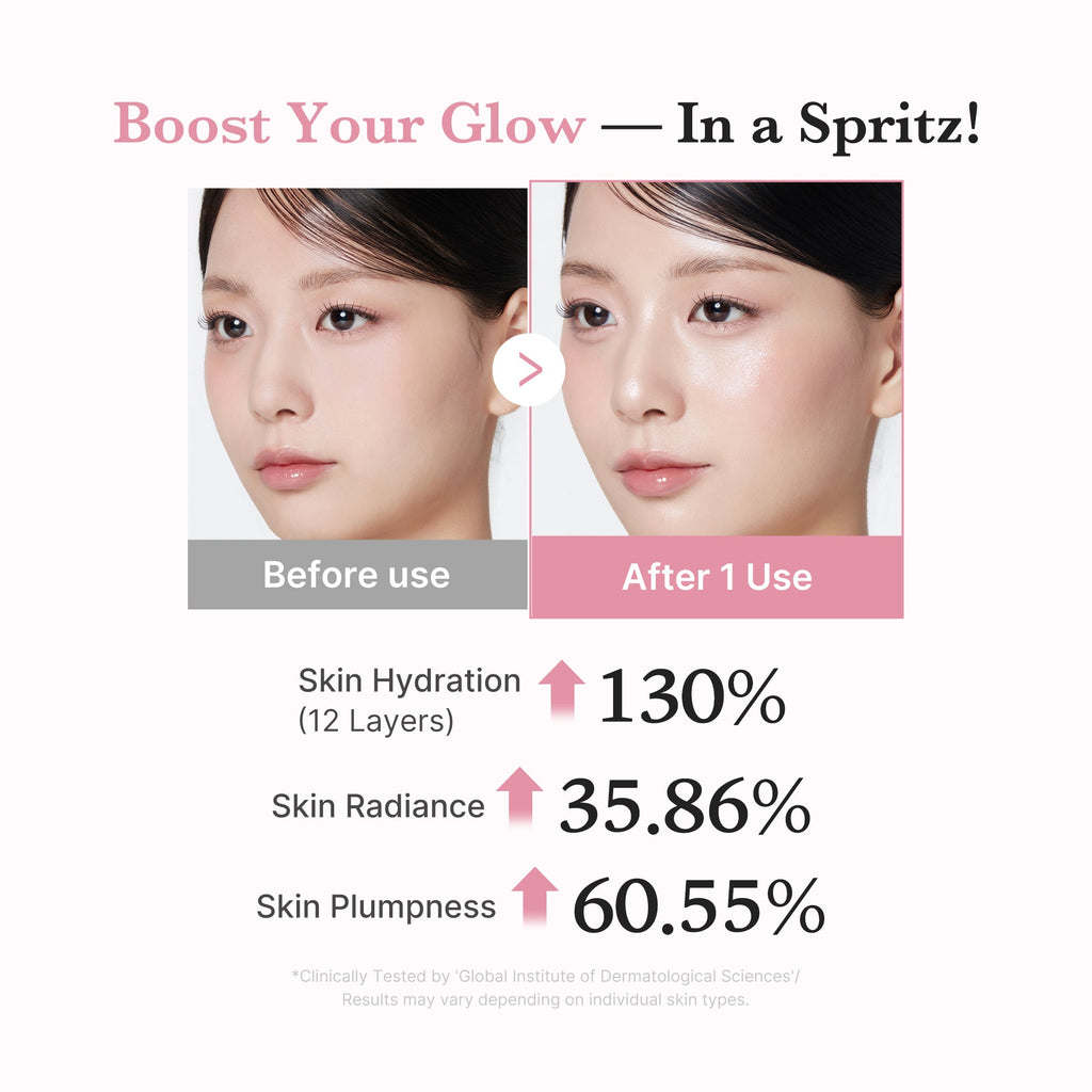 PDRN Pink Collagen Glow Jelly Mist Serum A0