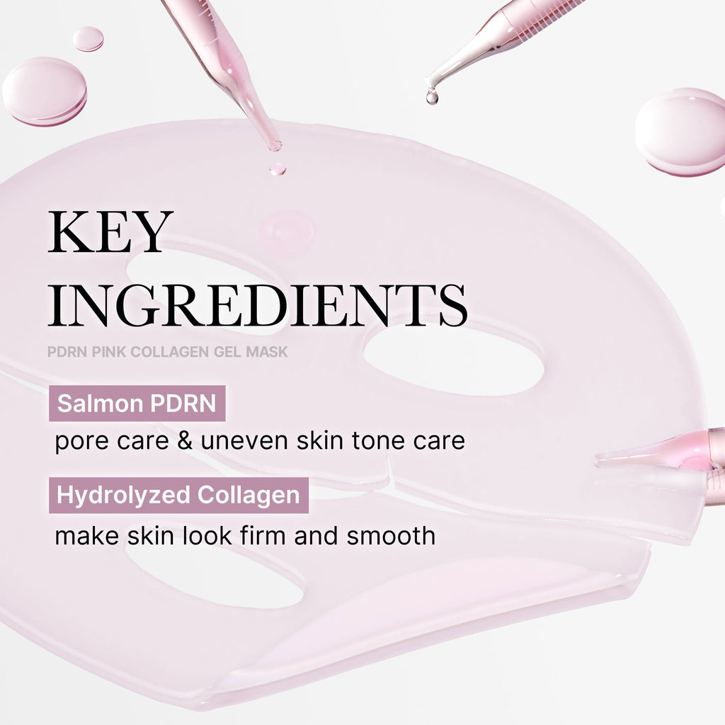 Salmon PDRN Pink Collagen Jelly Gel Mask V1