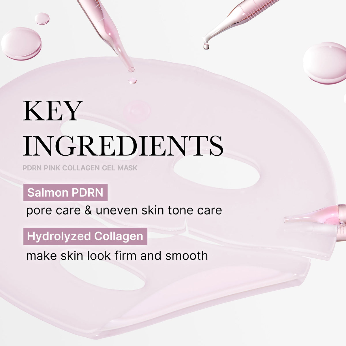 Salmon PDRN Pink Collagen Jelly Gel Mask V1