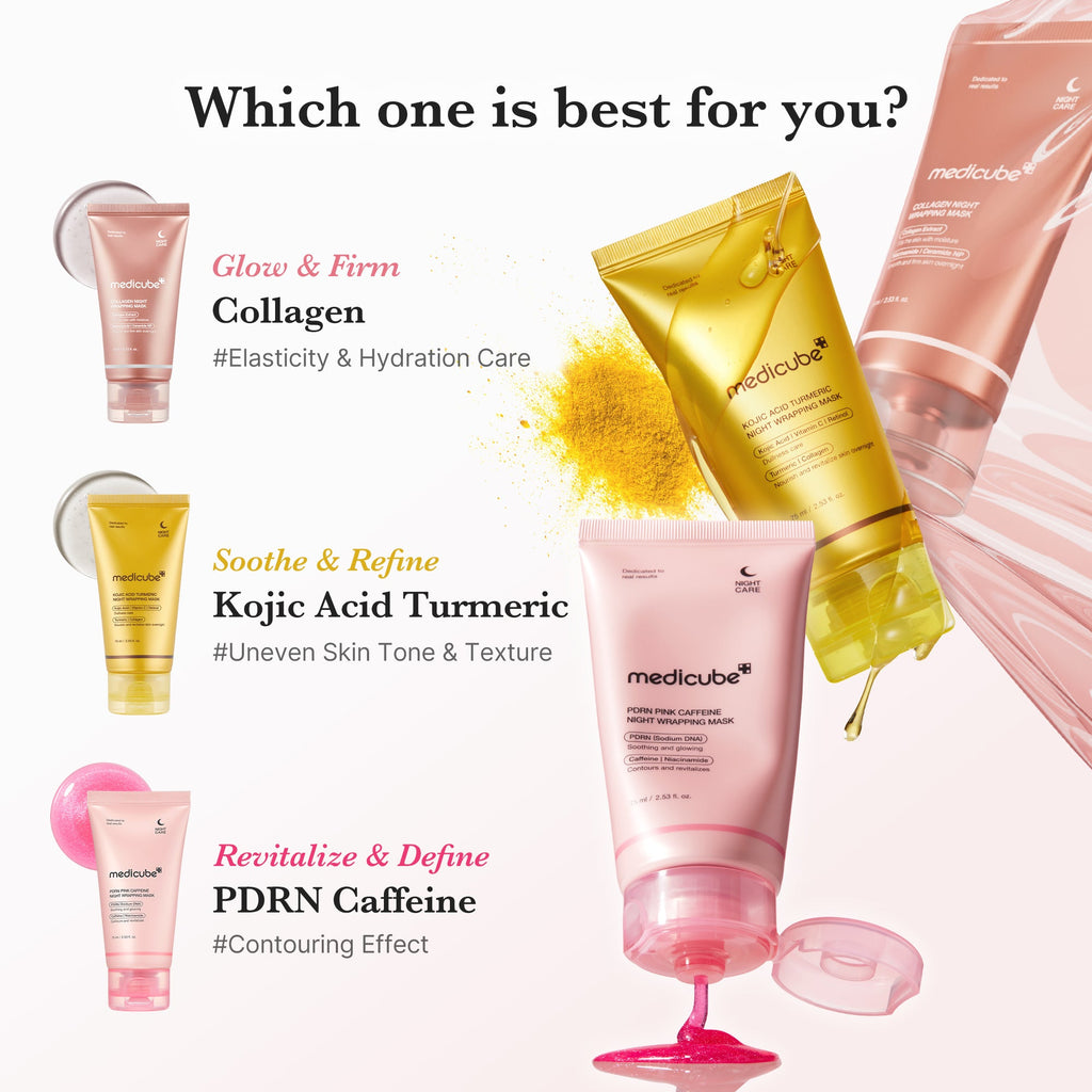 PDRN Pink Caffeine Overnight Wrapping Mask A5