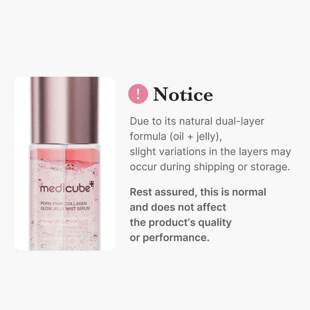 PDRN Pink Collagen Glow Jelly Mist Serum P5