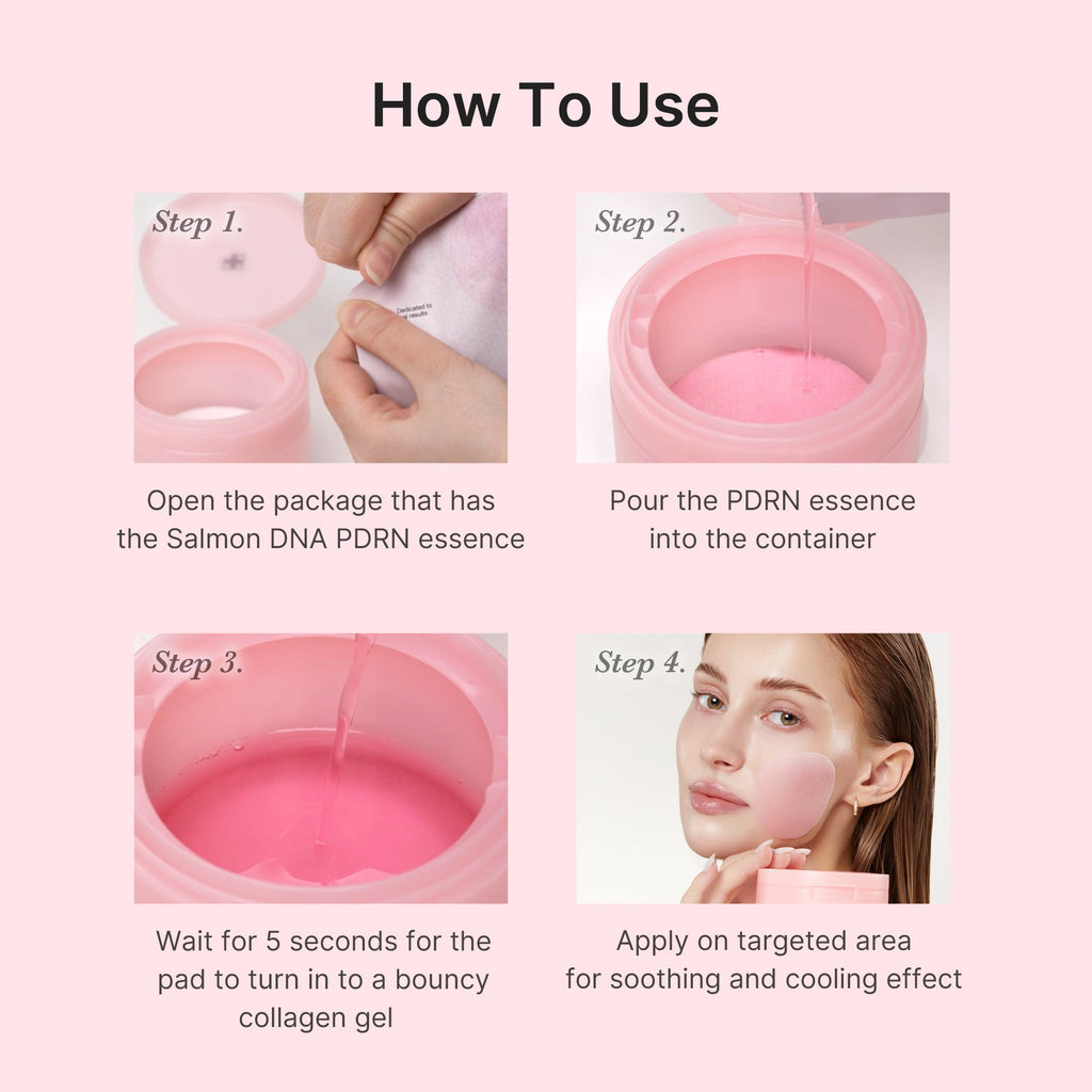 PDRN Pink Collagen Gel Toner Pad H5