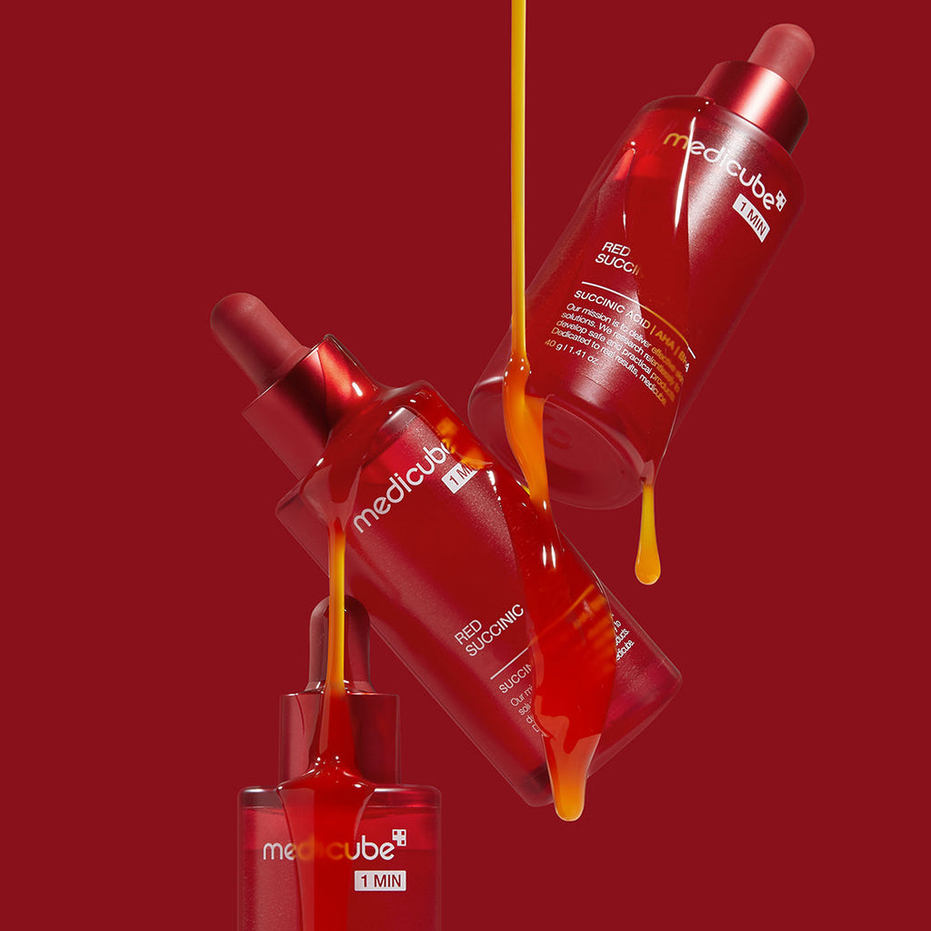 21% Red Succinic Acid Cleansing Booster Serum J8